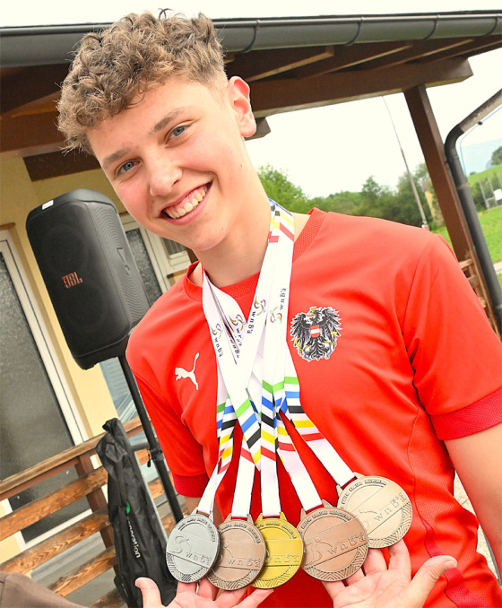 Europameister Rafael Waldhauser