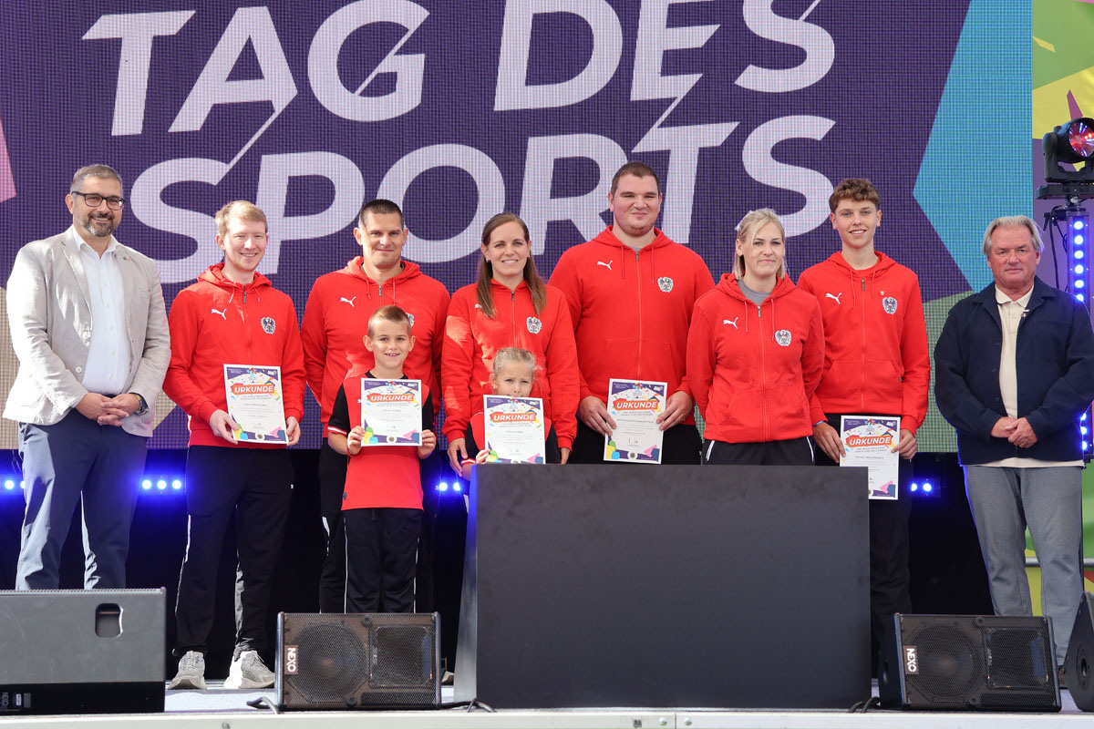 Tag des Sports 2026 - Ehrung der ÖSKB SpielerInnen